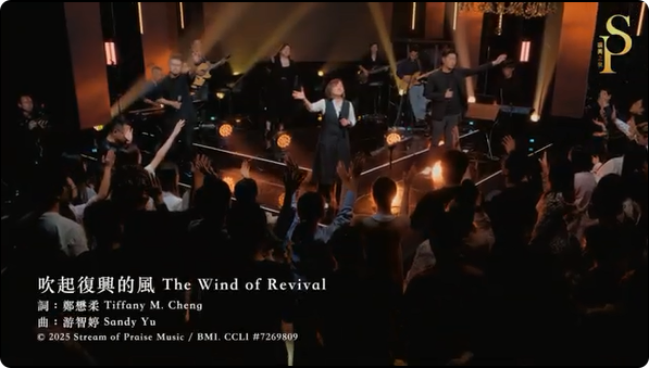 吹起复兴的风_赞美中信心不断升起_荣耀大君王_爱祢，是我一生的呼召_披上赞美衣